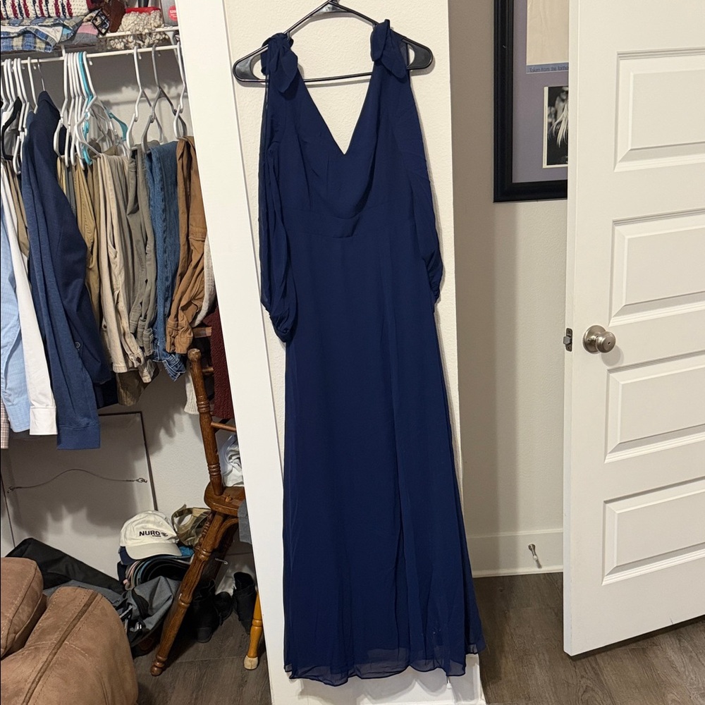Ever Pretty Deep Blue Maxi Dress